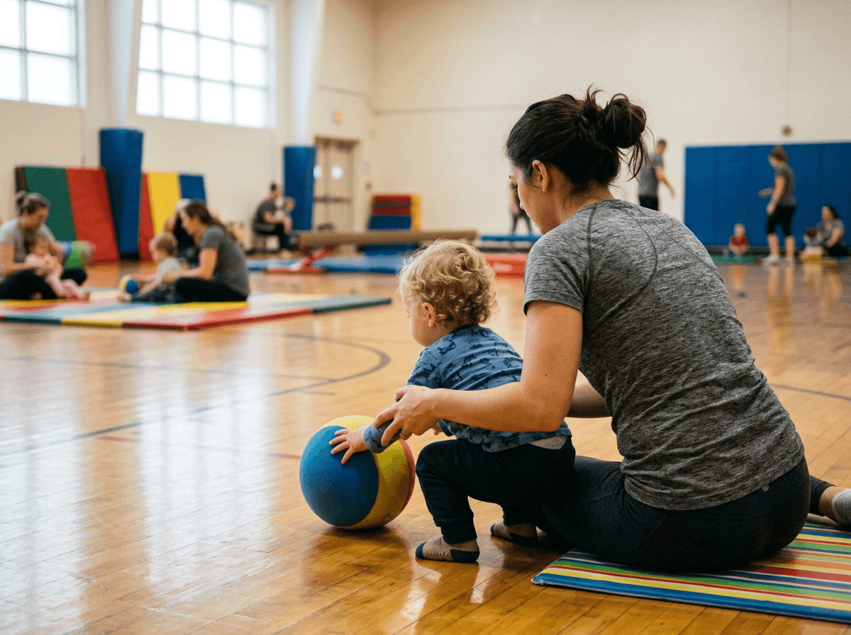 Toddler sports class at Lil Stars Sports